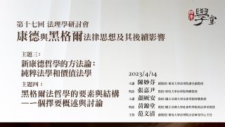 主題三：新康德法哲學的方法論：純粹法學與價值法學